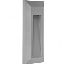 Φωτιστικό Επίτοιχο LED 1W 230V 4000K Λευκό Φως Ημέρας Polycarbonate Γκρι IP65 96GRFLED01/1GR